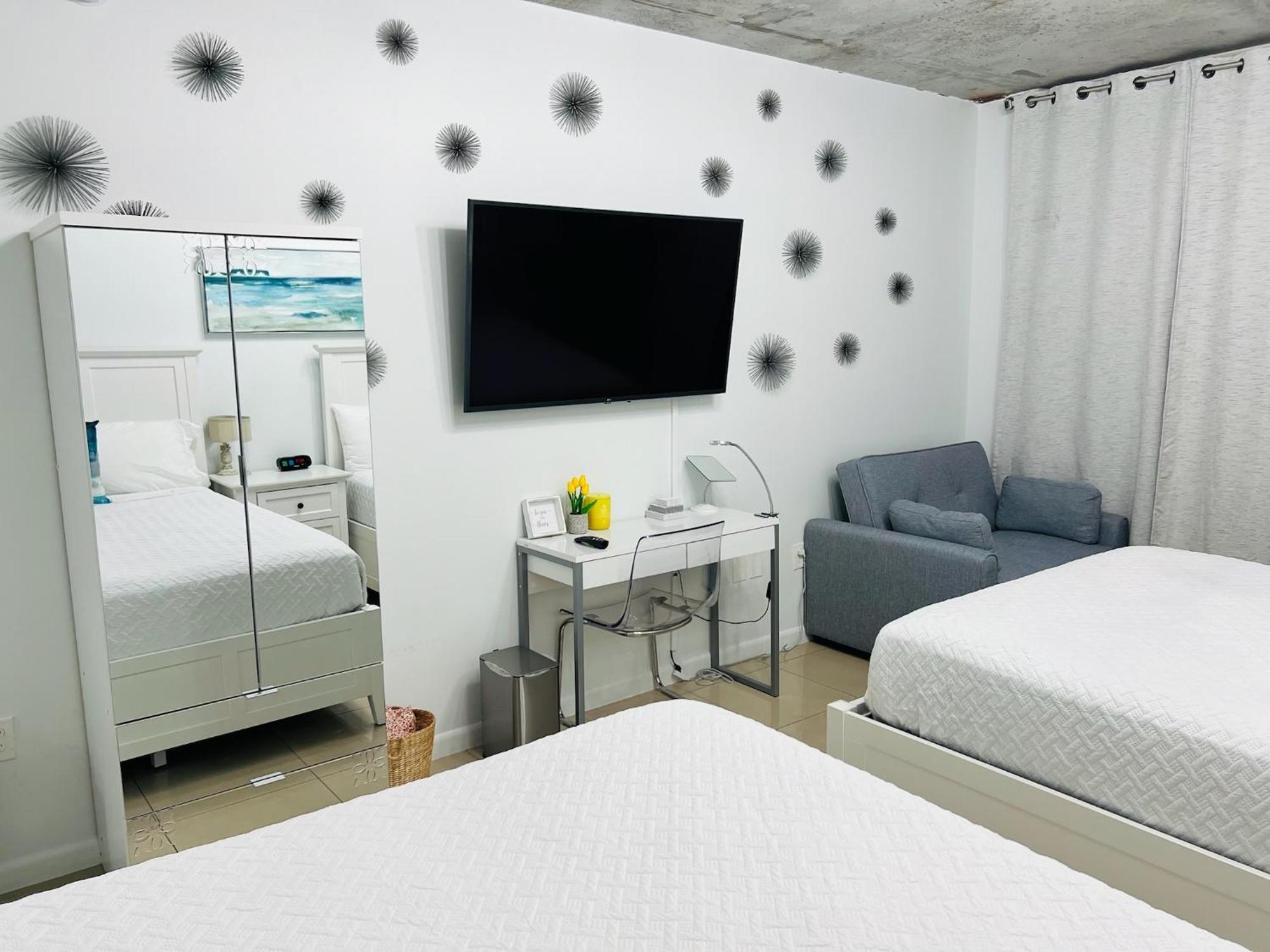 Spacious 2Bd 2Bth At Midblock Miami Extérieur photo
